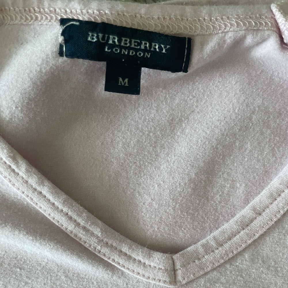 Burberry pink shirt worn once